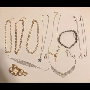 Jewelry Lot Necklaces and Bracelets